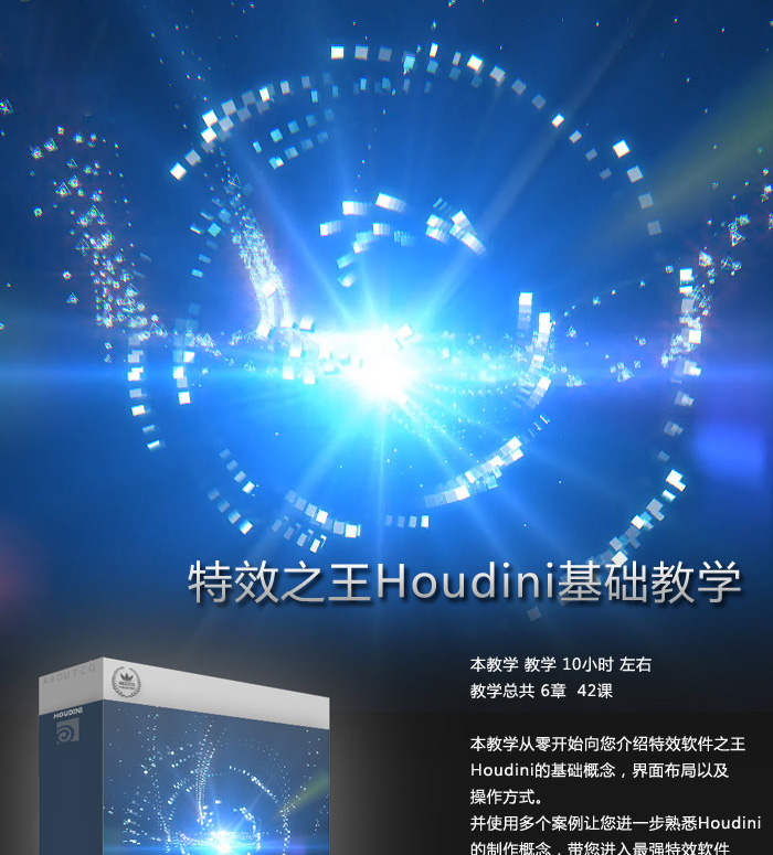 AboutCG 特效之王Houdini基础系列视频学习教程